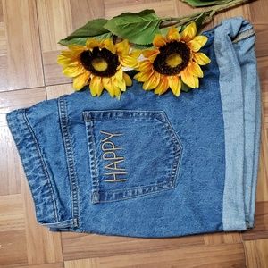 WILD FABLE highest rise mom shorts